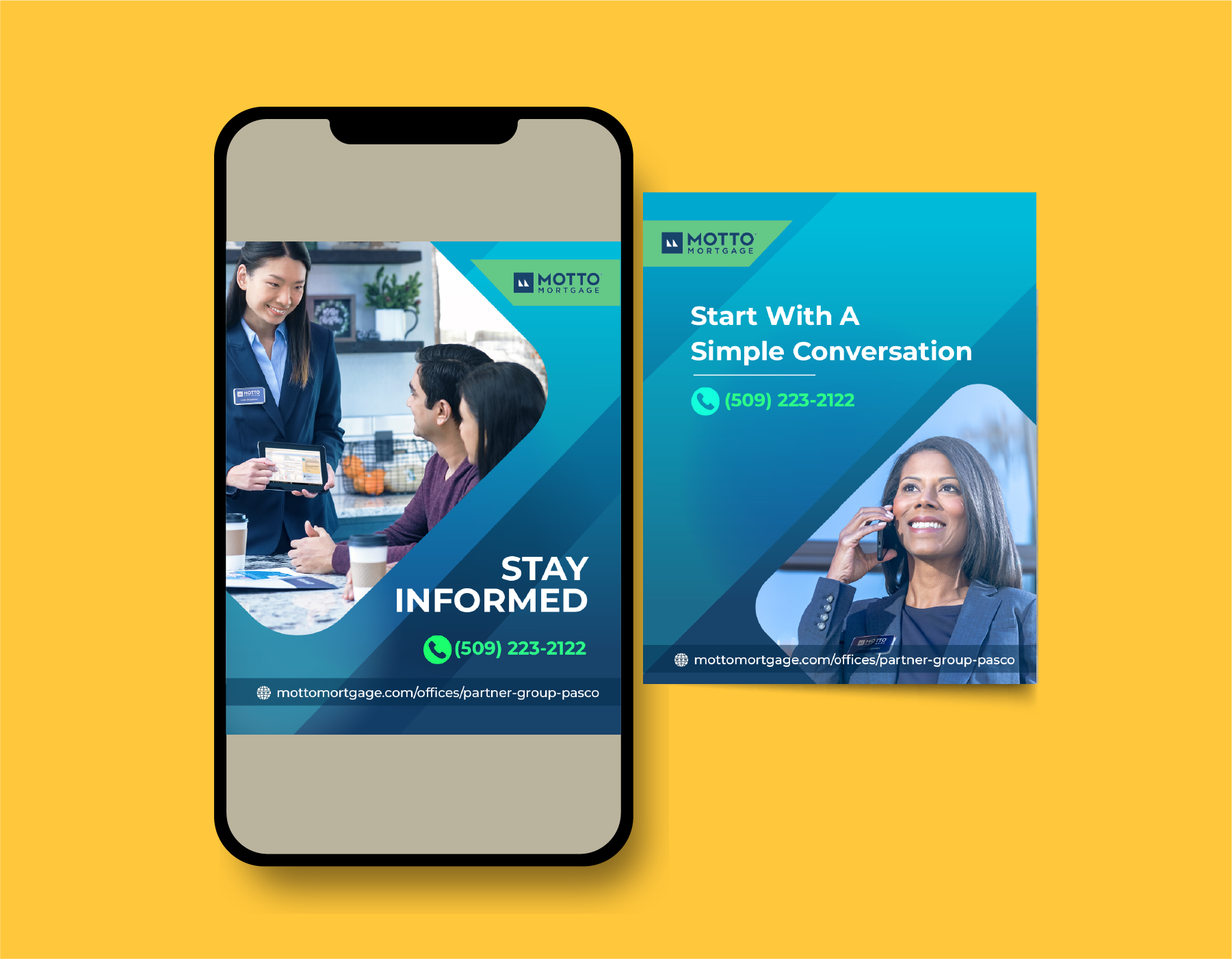 ig post ad mock up portfolio